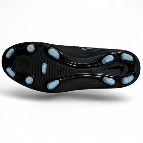 Nike Jr Phantom GX Low Club MG Soccer Cleats Black Blue Youth Size 4 HM8933-003 - Picture 2 of 5